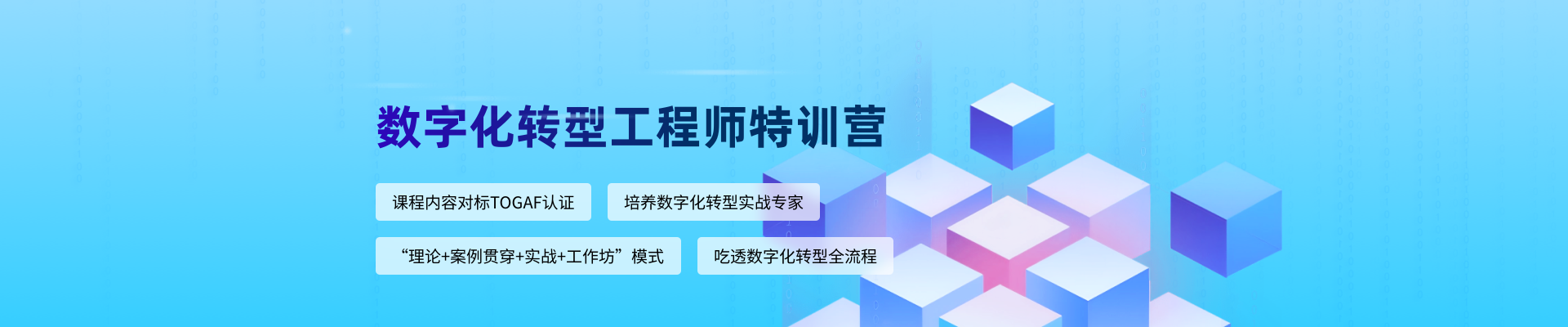 数字化转型工程师特训营